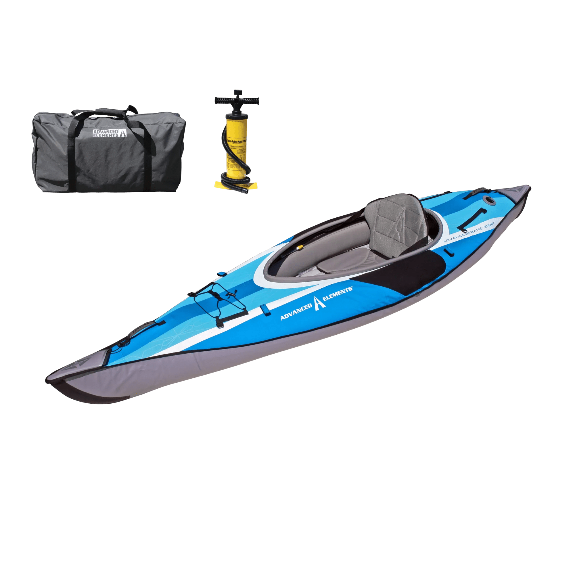 ADVANCED ELEMENTS - AdvancedFrame™ Sport Kayak with Pump -  - AE1017-BL-P - ISO 