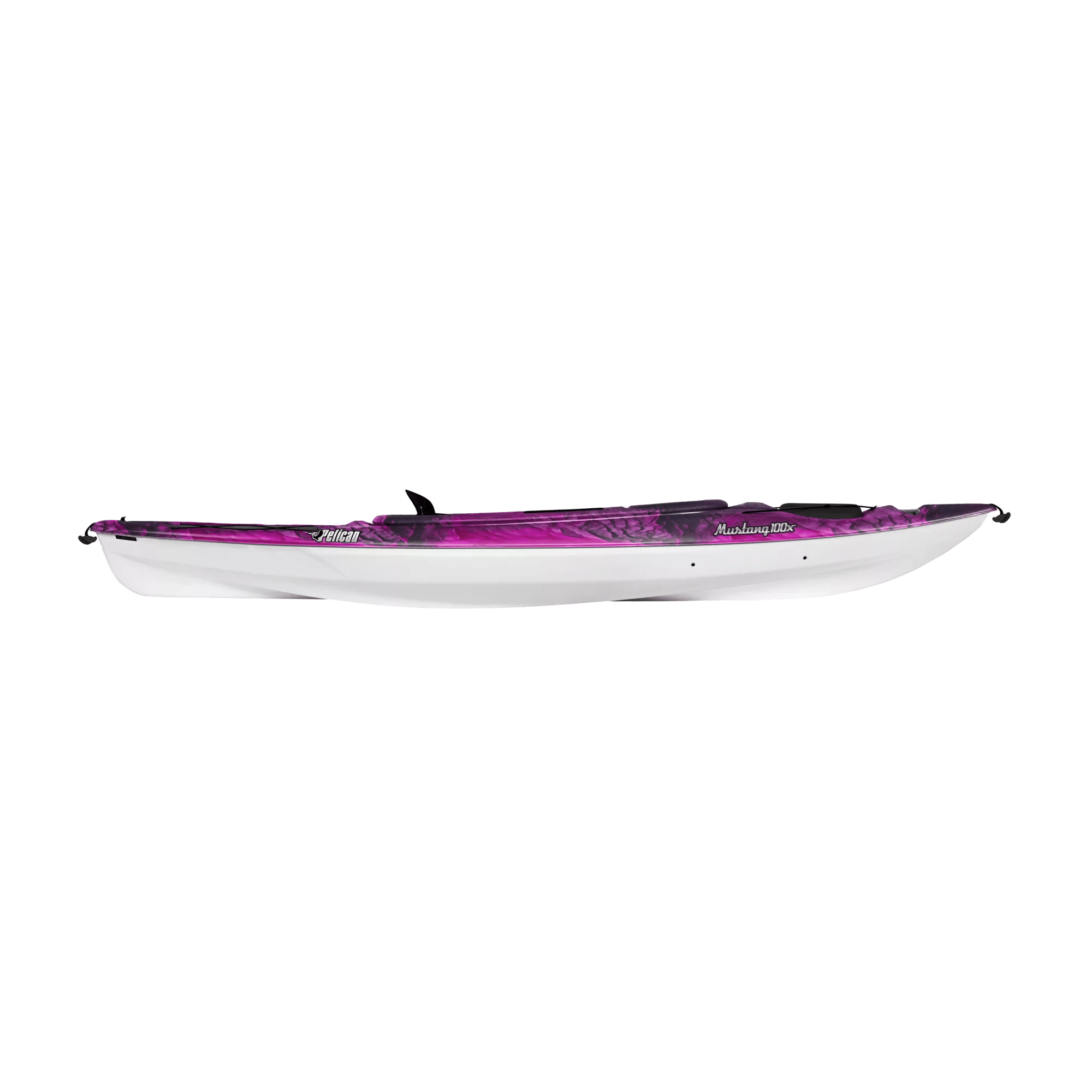 PELICAN - Mustang 100X EXO Recreational Kayak - Violet - KYF10P500 - SIDE