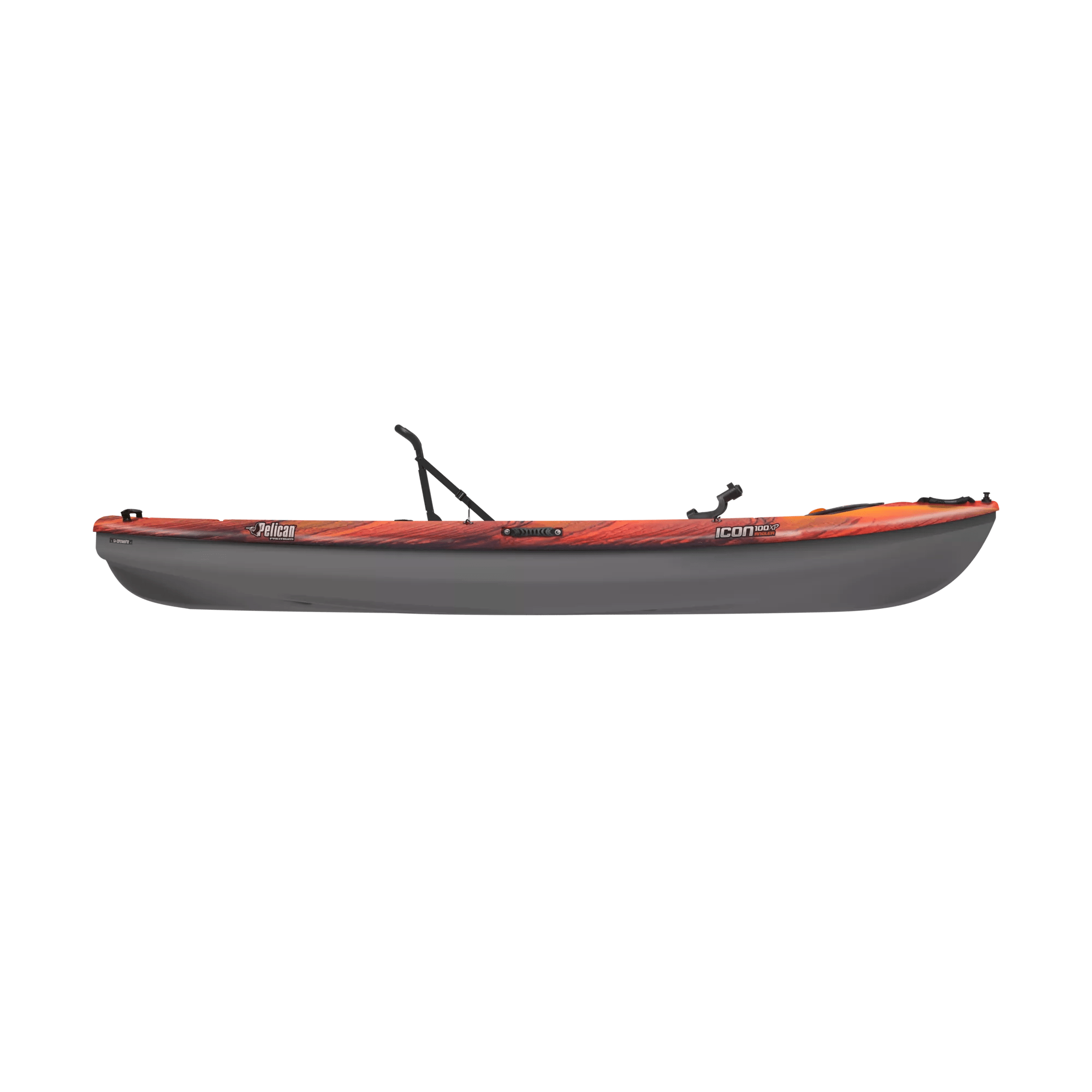 PELICAN - Kayak Icon 100XP Angler Fishing Kayak - Discontinued color/model -  - KBP10P102-00 - SIDE