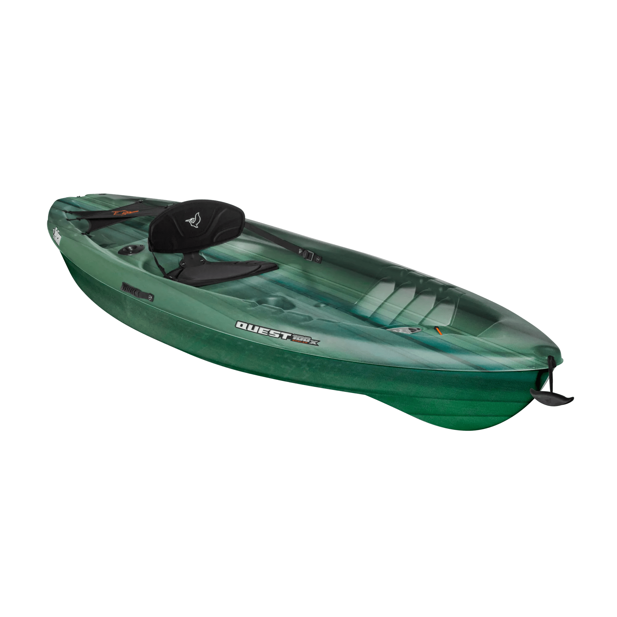 PELICAN - Quest 100X Angler Fishing Kayak - Green - KVF10P150 - ISO 