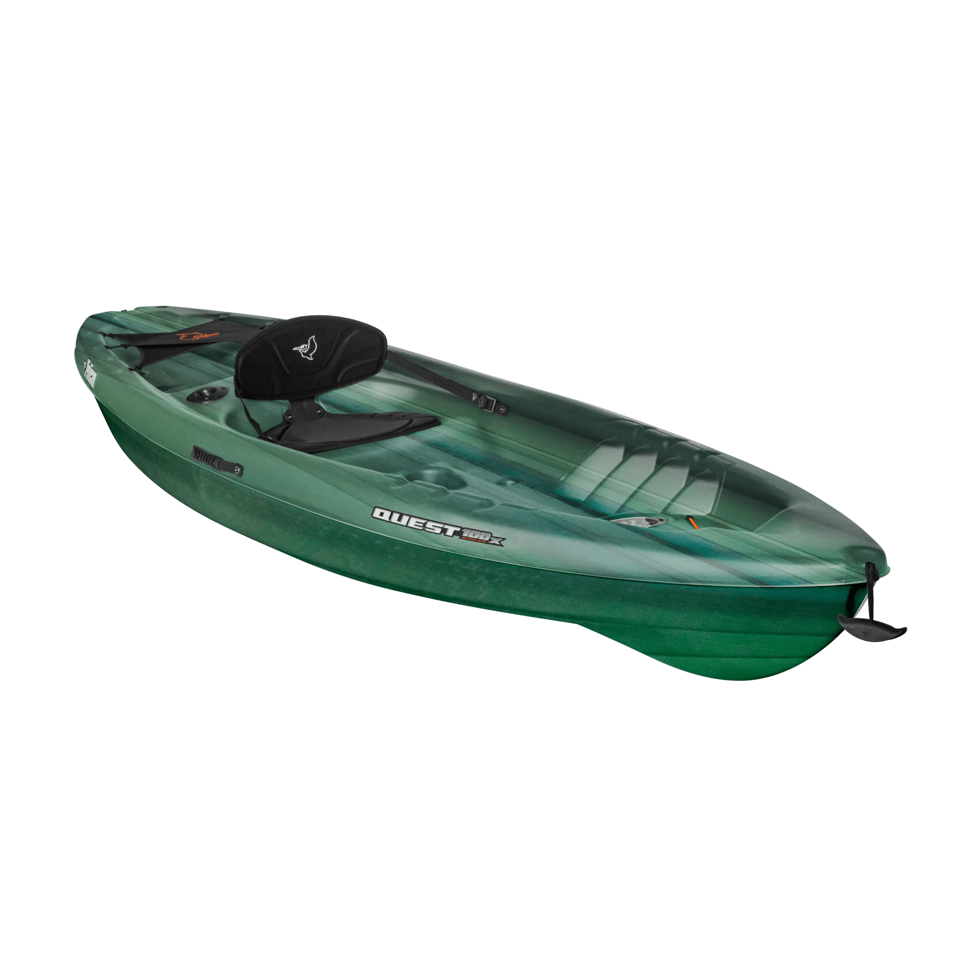 PELICAN - Kayak de pêche Quest 100X Angler - Grey - KVF10P150 - ISO