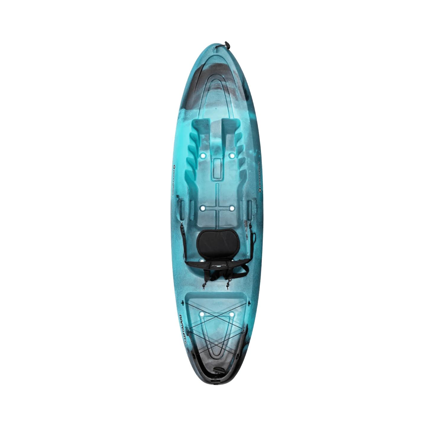 PERCEPTION - Rambler 9.5 Recreational Kayak - Aqua - 9350985178 - TOP 