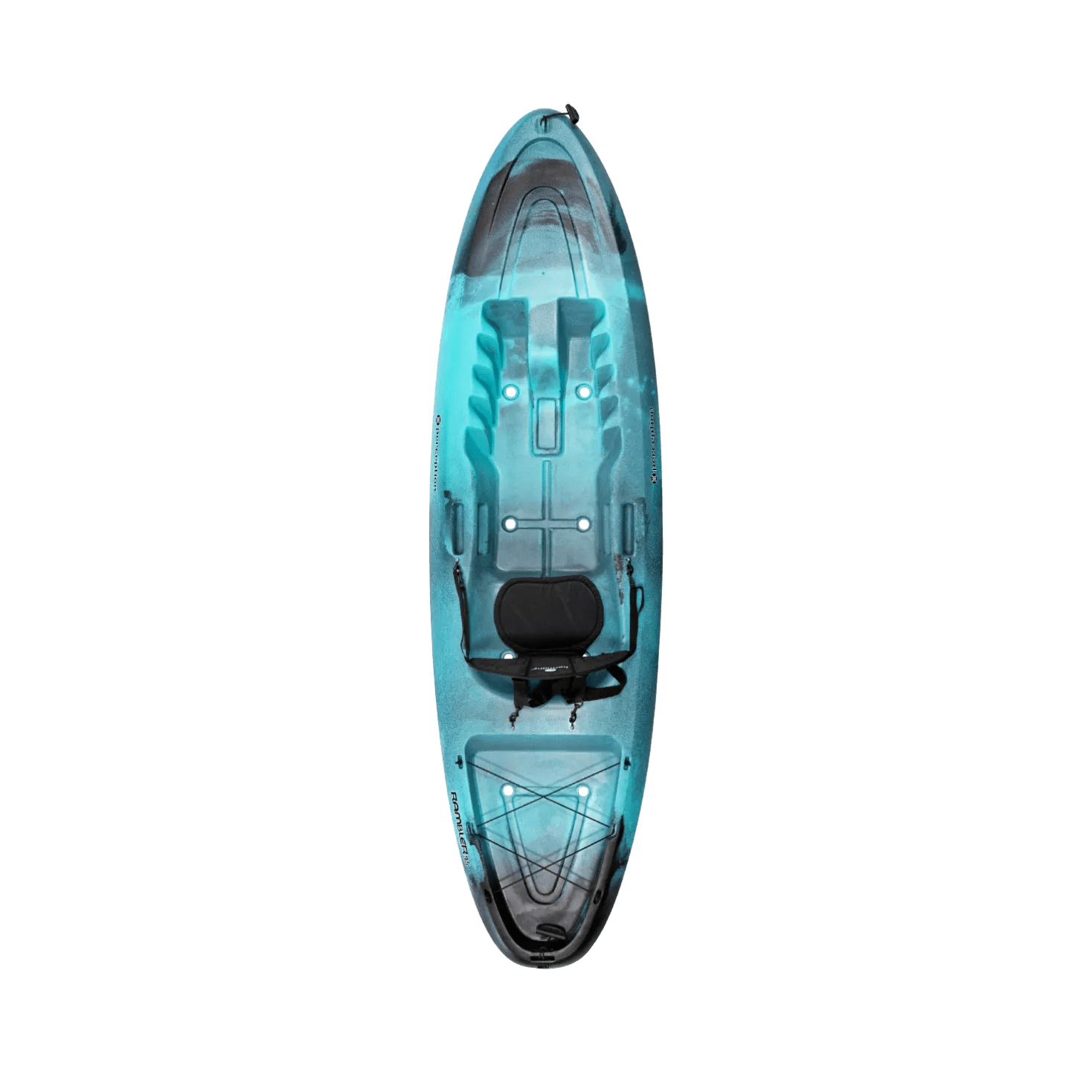 PERCEPTION - Rambler 9.5 Recreational Kayak - Aqua - 9350985178 - TOP