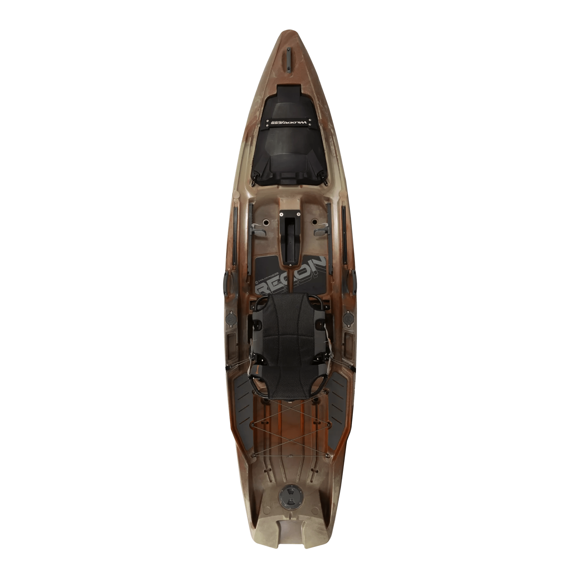 Recon 120 Tactical Fishing Intelligence Kayak from Wilderness Systems -  Adjustability, Luxurious Comfort and Gasketed Hatch