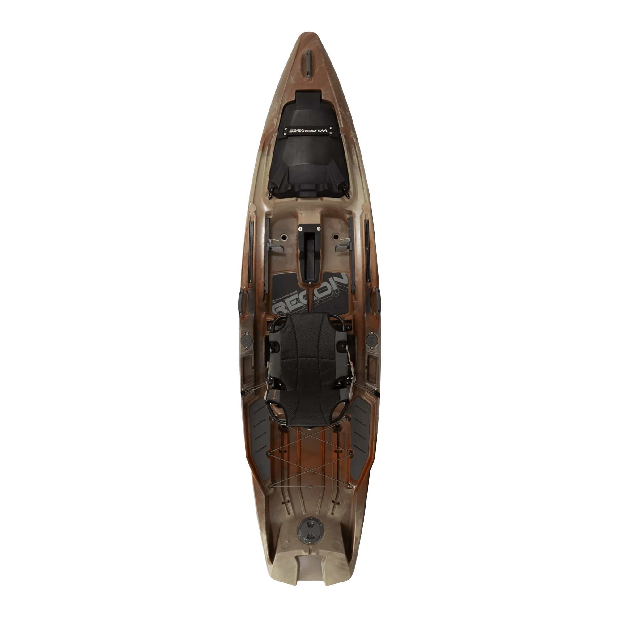 WILDERNESS SYSTEMS - Kayak de pêche Recon 120 avec siège AirPro ACES - Brown - 9751104203 - TOP