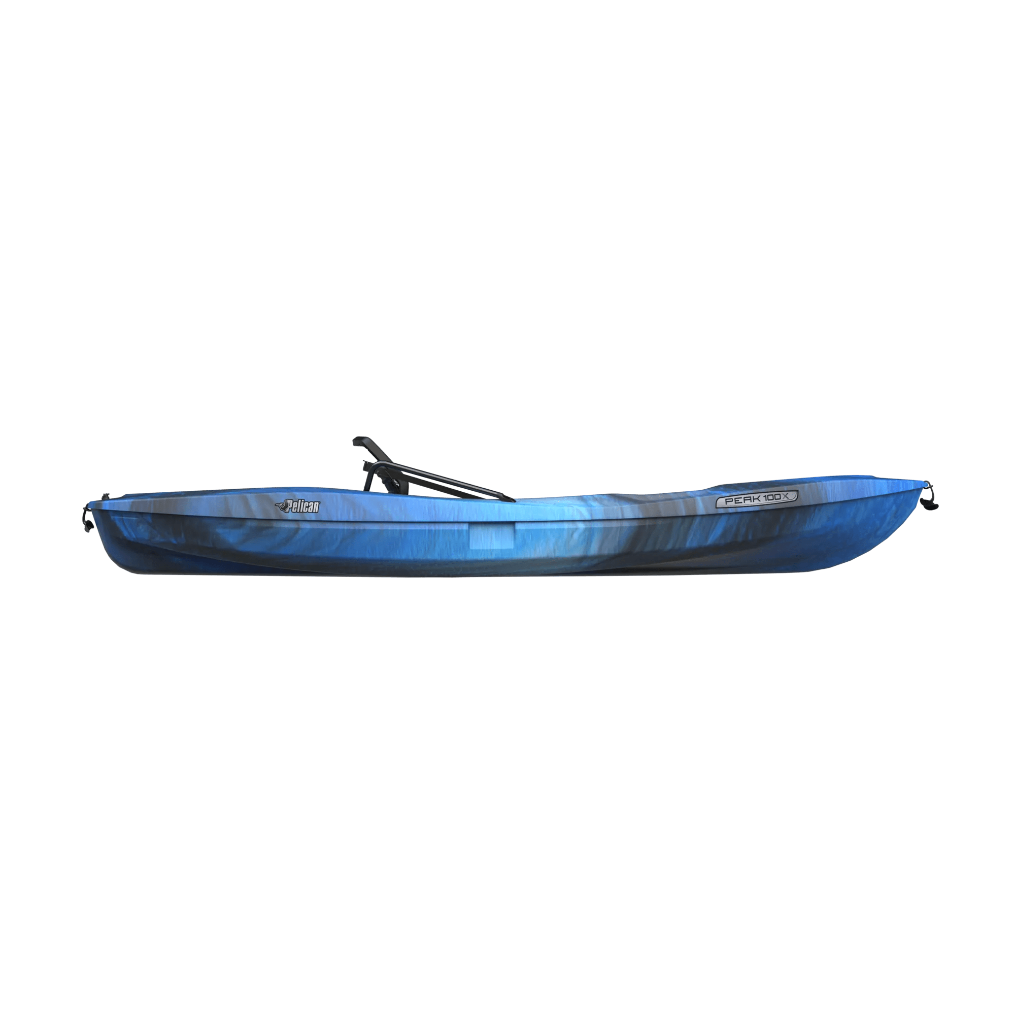PELICAN - PEAK 100X Recreational Kayak - Grey - MKL10P805-00 - SIDE