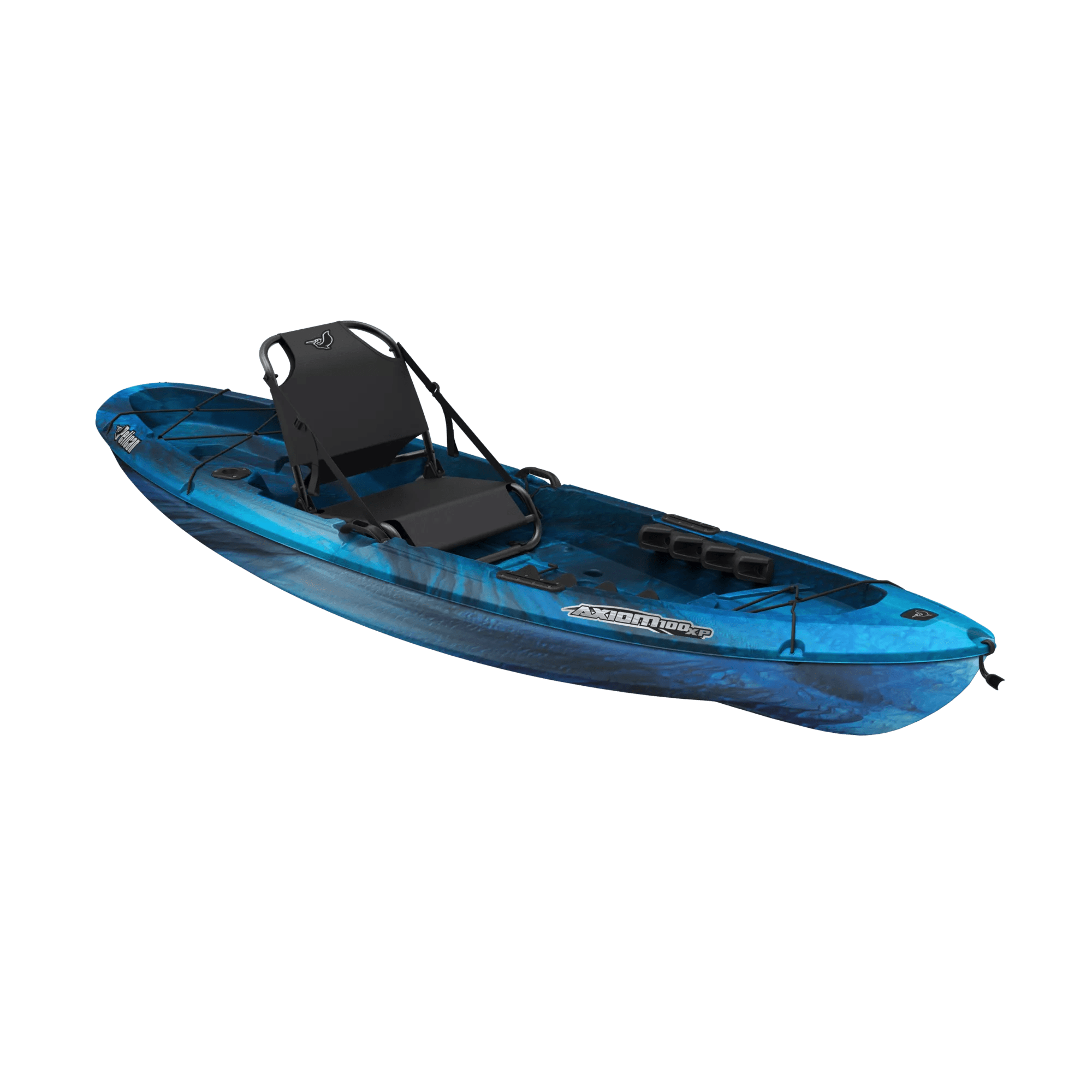 PELICAN - Axiom 100XP Fishing Kayak with Paddle - Grey - MGF10P303-00 - ISO