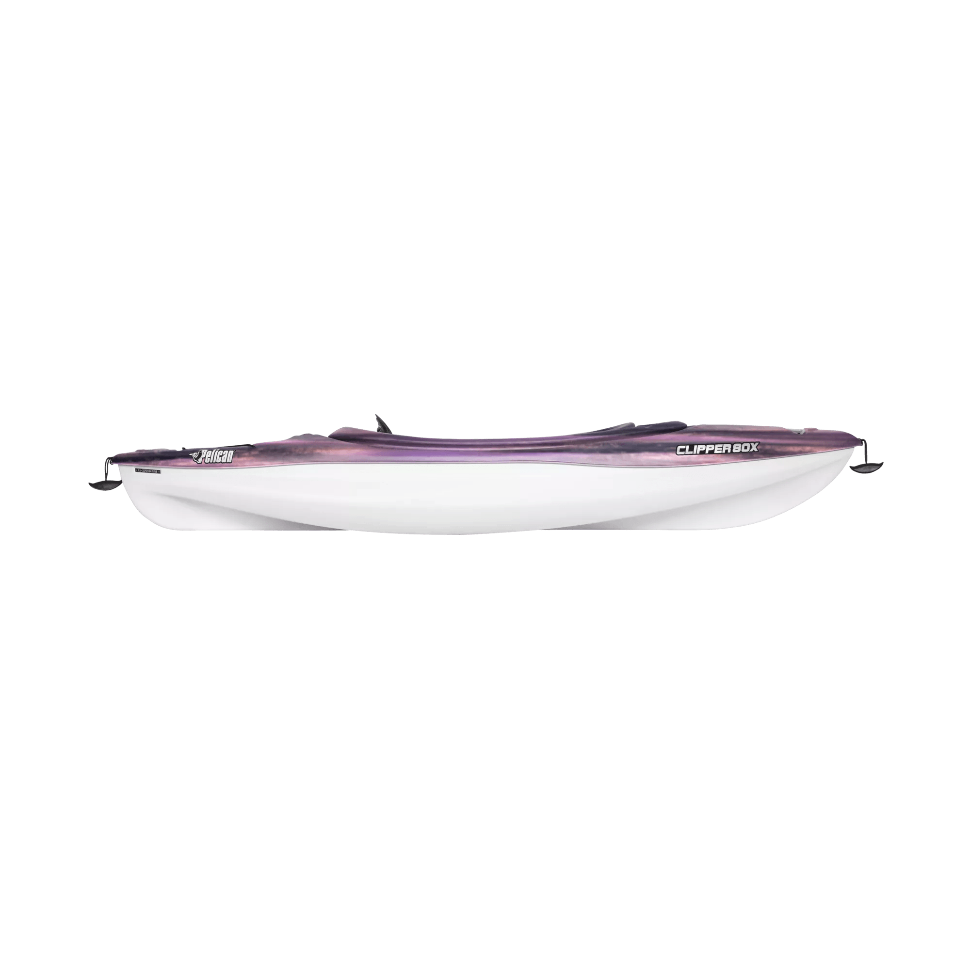 PELICAN - Clipper 80X Recreational Kayak - Purple - KFF08P204 - SIDE