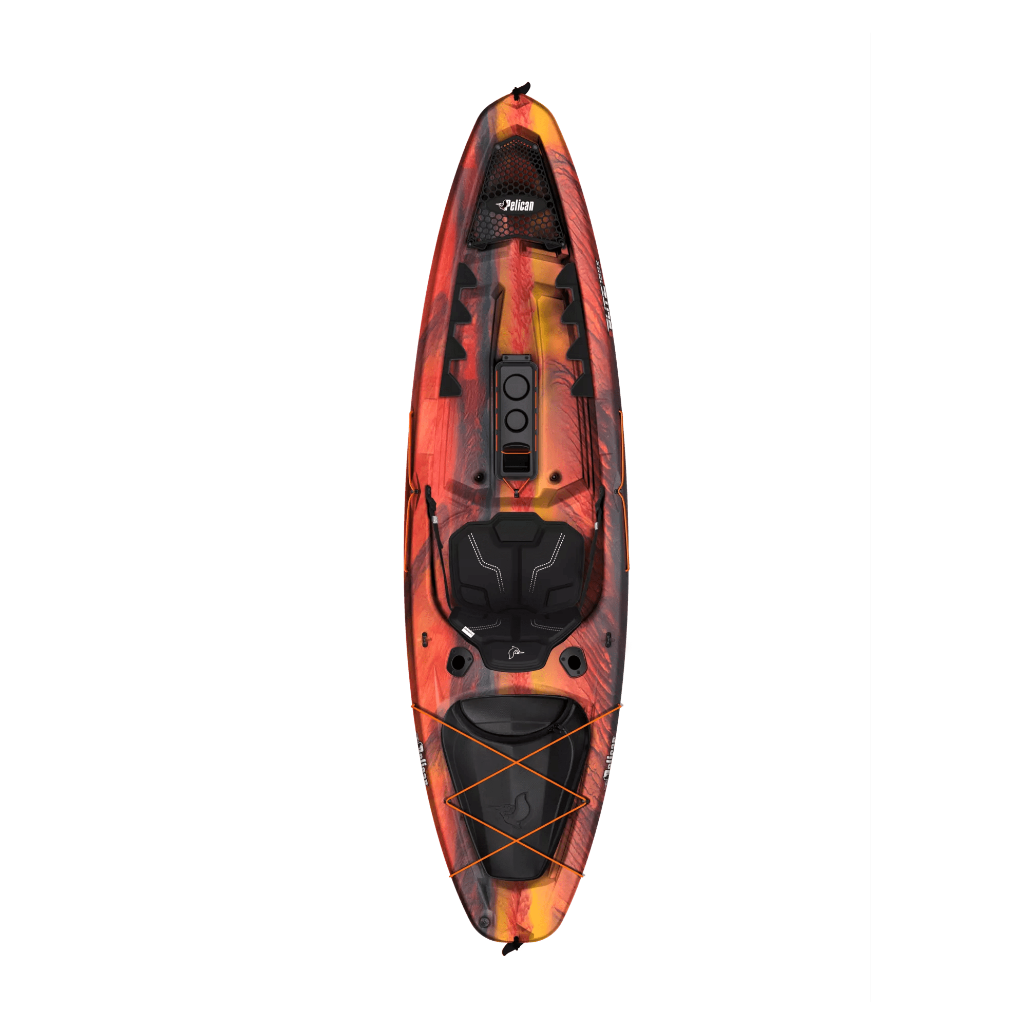 PELICAN - Blitz 100X EXO Fishing Kayak - Yellow - MBF10P400 - TOP