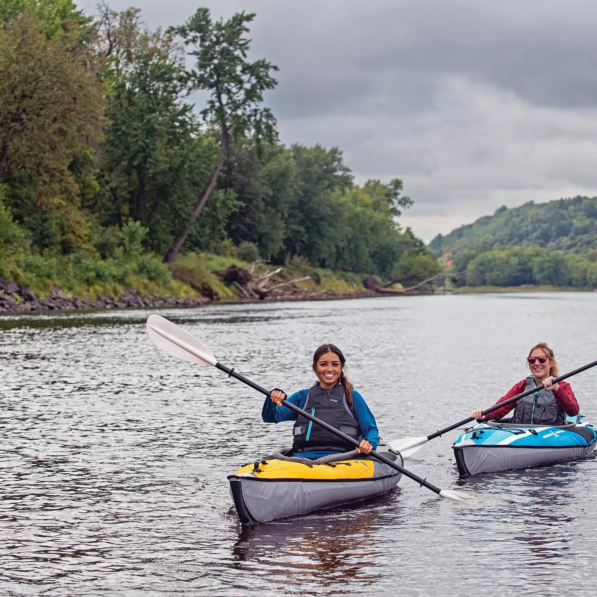 ADVANCED ELEMENTS - AdvancedFrame™ Elite Kayak with Pump - Orange - AE1012-OG-E-P - LIFE STYLE 2