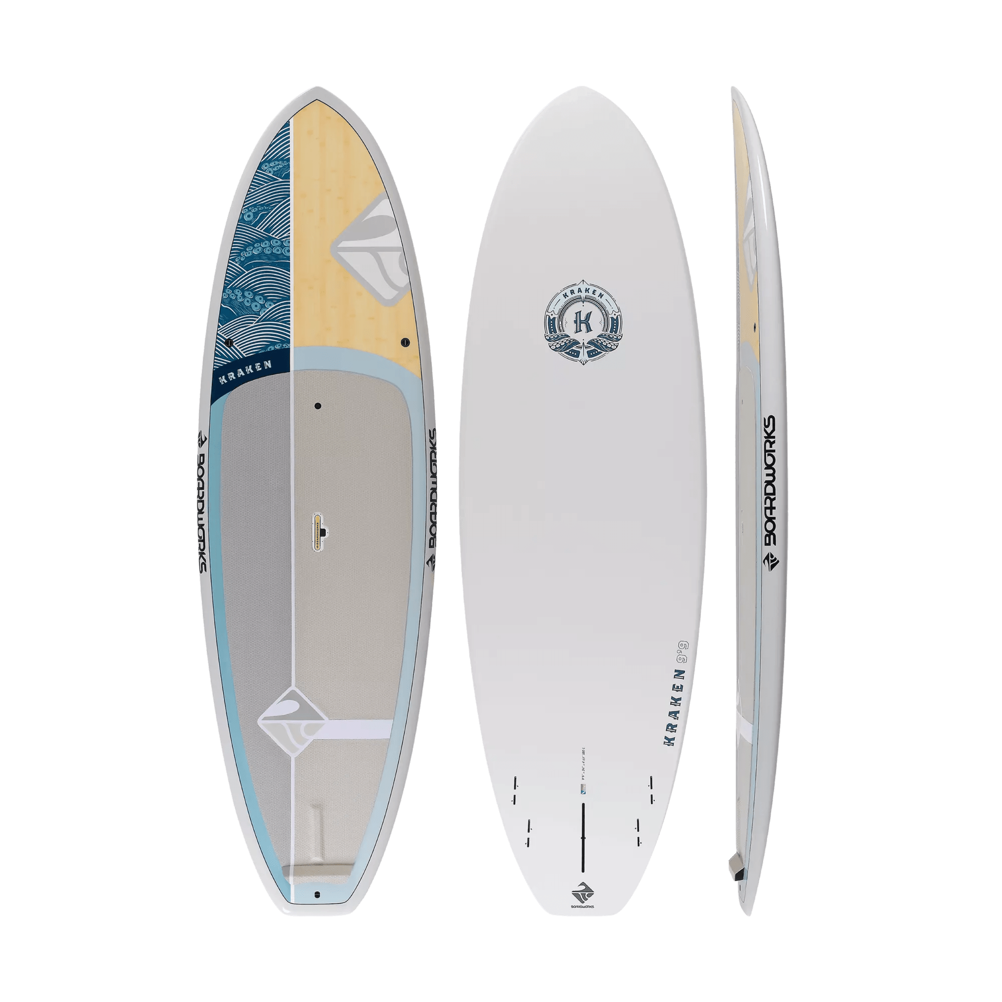 BOARDWORKS - Planche à pagaie polyvalente Kraken 9.9 - Beige - 848201015344 - TOP