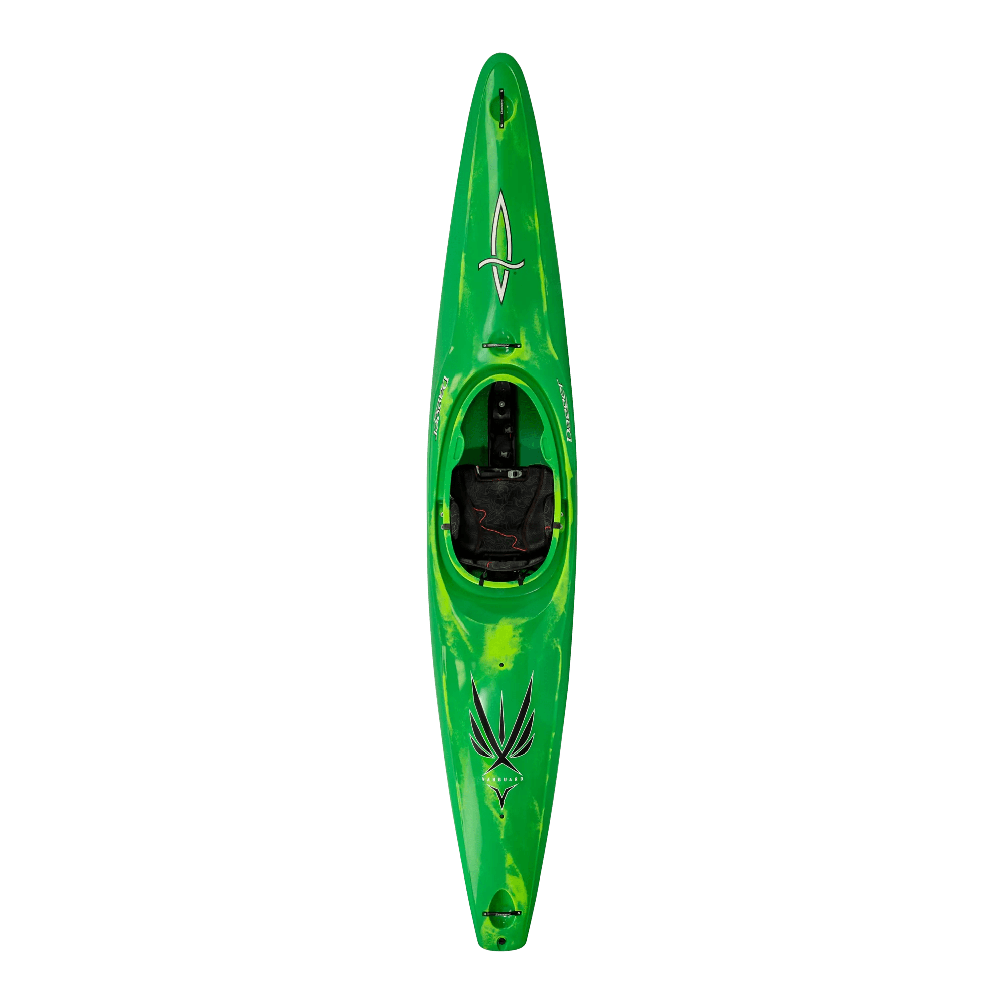 DAGGER - Vanguard 12.0 River Running Whitewater Kayak - Green - 9010964207 - TOP