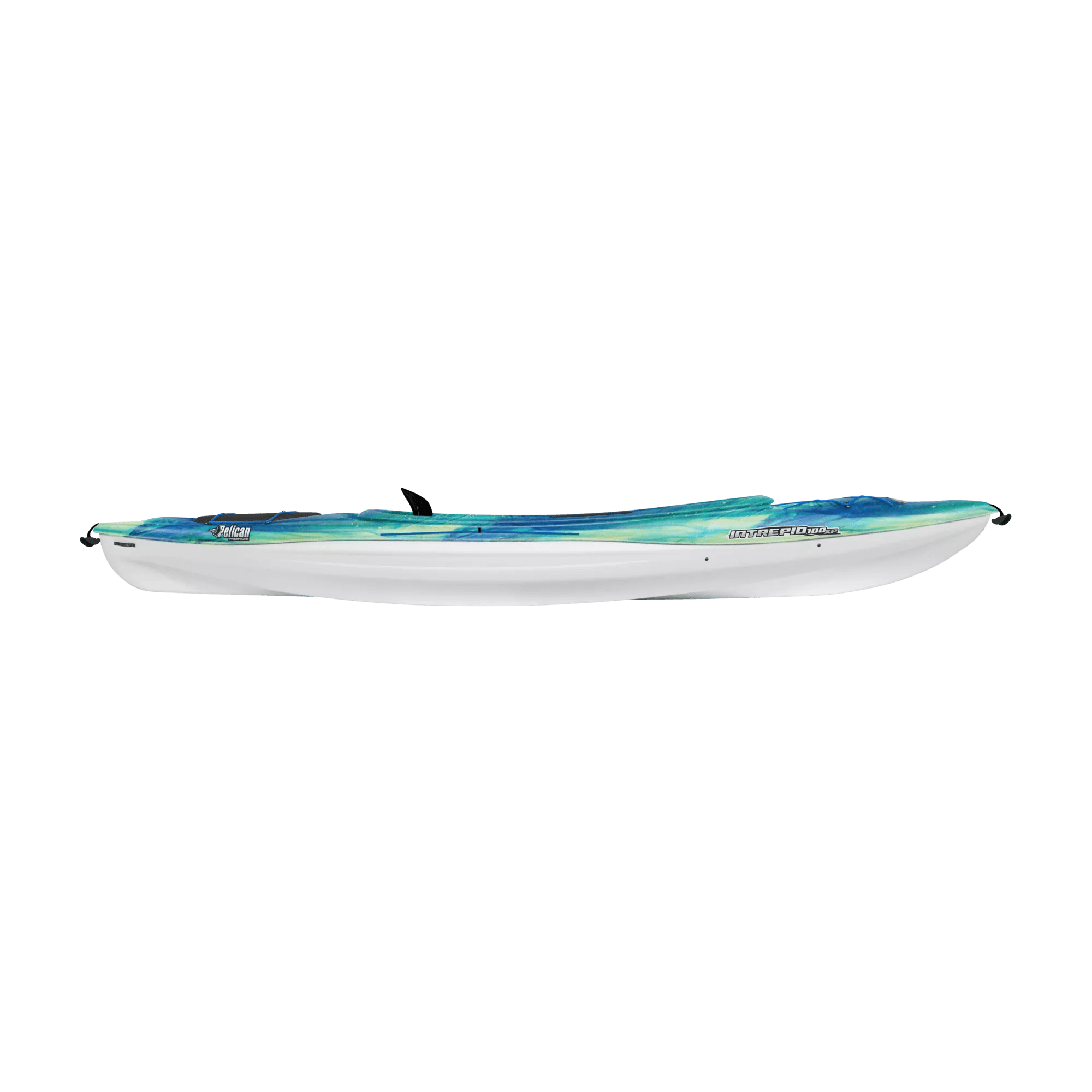 PELICAN - Intrepid 100XP Fishing Kayak - Grey - KXP10P104 - SIDE