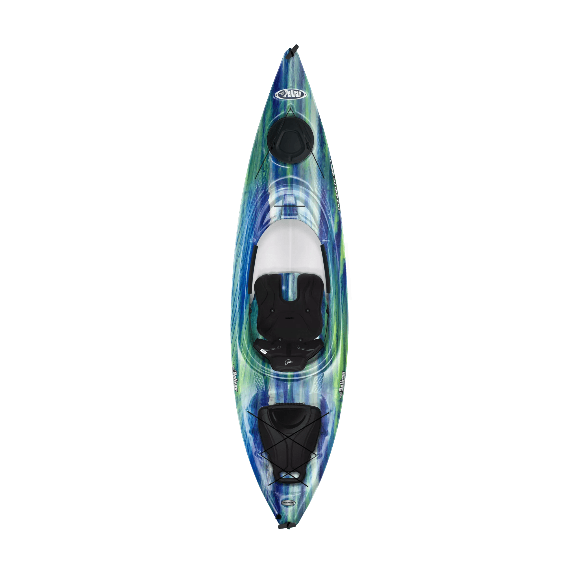 PELICAN - Ultimate 100NXT Recreational Kayak - Green - KYF10P104 - TOP